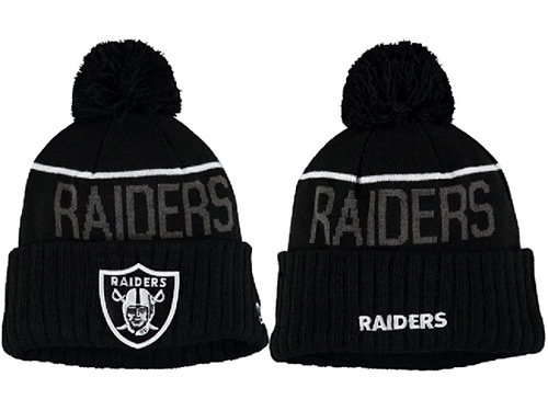 NFL Oakland Raiders Stitched Knit Beanies 003